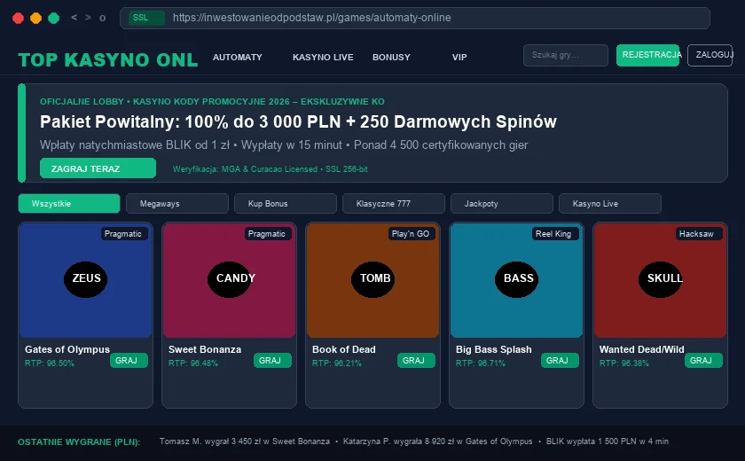 kasyno Kody Promocyjne :  pole na wpisanie kodu w formularzu