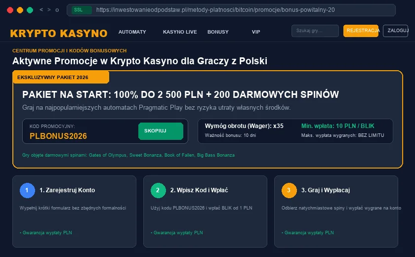 Bitcoin :  automaty do gier i zakłady krypto