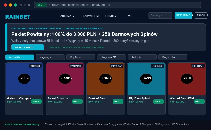 Rainbet App :  oficjalna aplikacja mobilna i instalacja