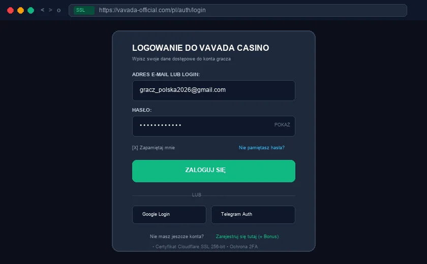 Vavada Casino Login :  mobilna autoryzacja i logowanie biometryczne